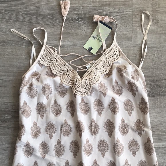 NWT American Rag Cie boho dress size M - Picture 2 of 11